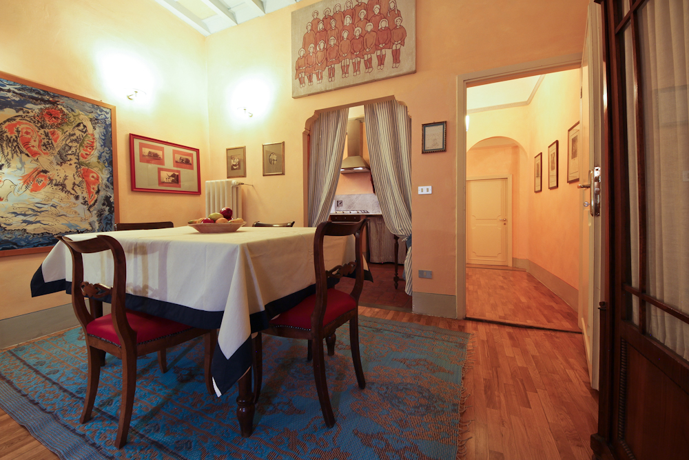 Antiche Dimore Fiorentine Appartamento via Tornabuoni Sala da pranzo
